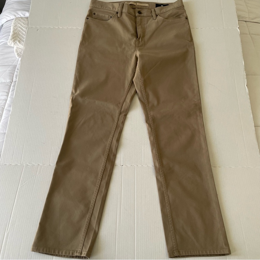 Banana Republic Men's Slim Traveler Stretch Cotton Blend Five Pocket Pants - Picture 6 of 8